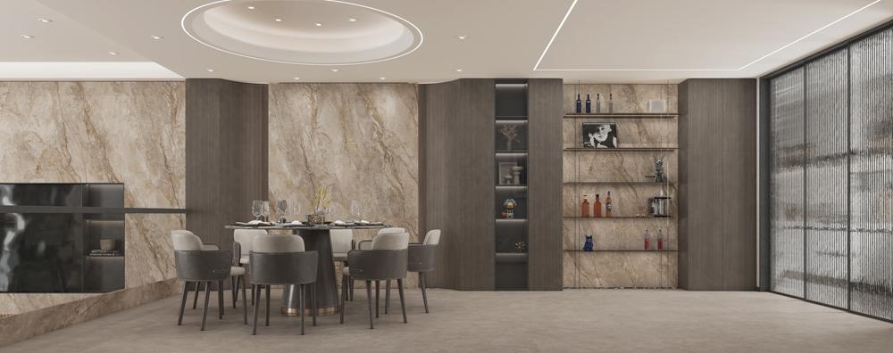 新品速遞 | 能強(qiáng)瓷磚極致理石1200×1800mm突破圈層規(guī)格！