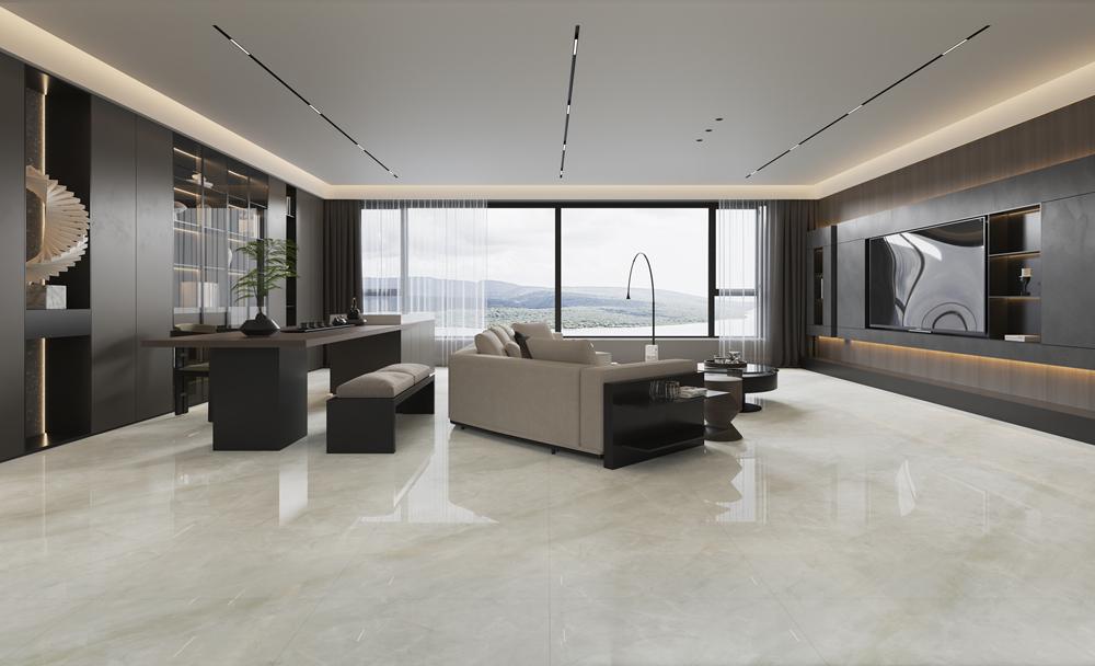 新品推介 | 能強(qiáng)瓷磚教你拿捏750×1500mm淺色理石紋！